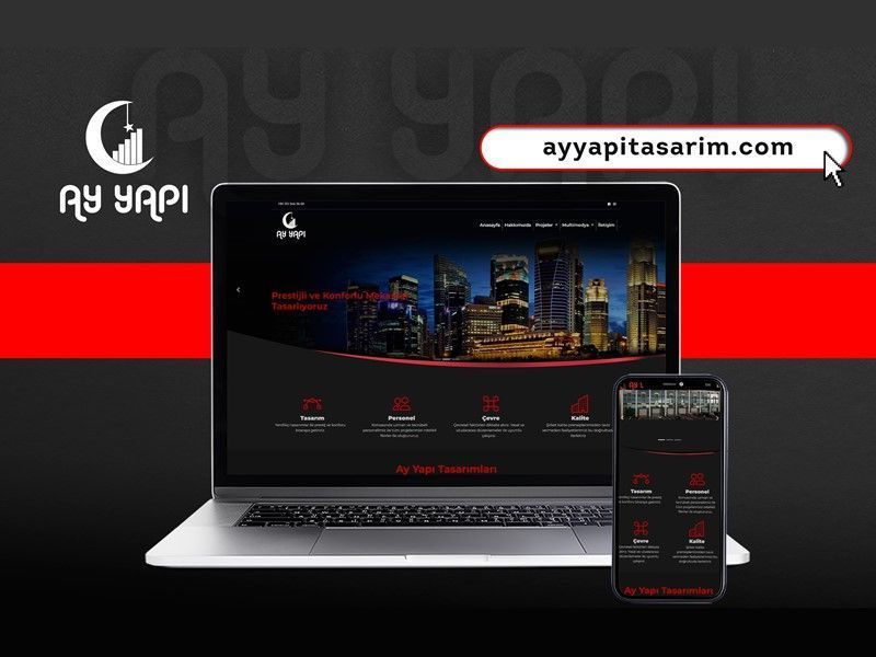 Ay Yapı Tasarımları Kurumsal Web Sitesi 