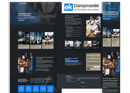 Ek Danışmanlık İngilizce Türkçe Web sitesi