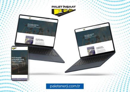 Palet Enerji Web site yapımı