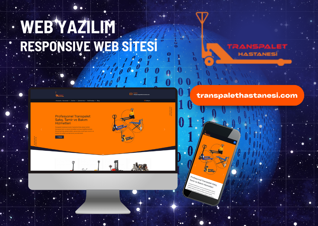 TRANSPALET HASTANESİ Kurumsal Web Sitesi 